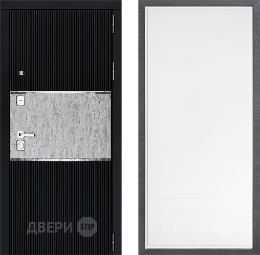 Входная металлическая Дверь Дверной континент ДК-13 ФЛ-649 Белый софт в Ивантеевке