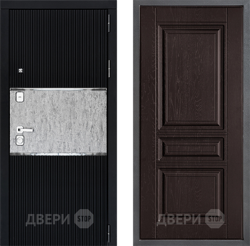 Дверь Дверной континент ДК-13 ФЛ-243 Дуб шоколадный в Ивантеевке