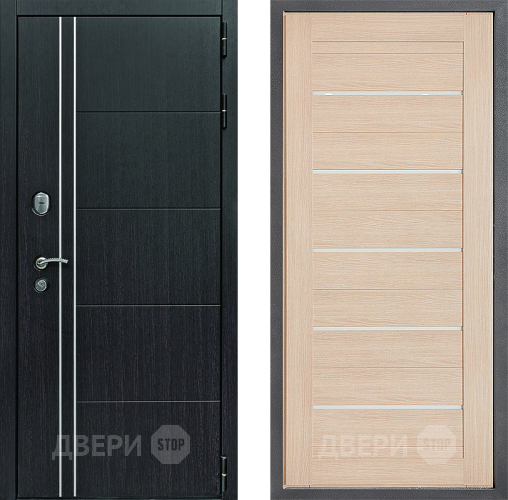 Входная металлическая Дверь Дверной континент Теплолюкс Дизайн ФЛ-46 Капучино в Ивантеевке