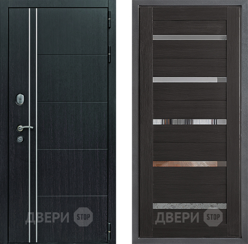 Входная металлическая Дверь Дверной континент Теплолюкс Дизайн ФЛ-47 Венге в Ивантеевке