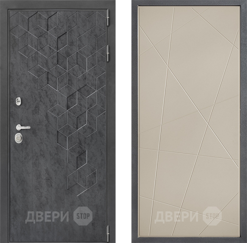 Входная металлическая Дверь Дверной континент ДК-3/713 ФЛ-655 Капучино в Ивантеевке