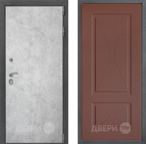 Дверь Дверной континент ДК-3/743 ФЛ-617 Ясень шоколадный в Ивантеевке