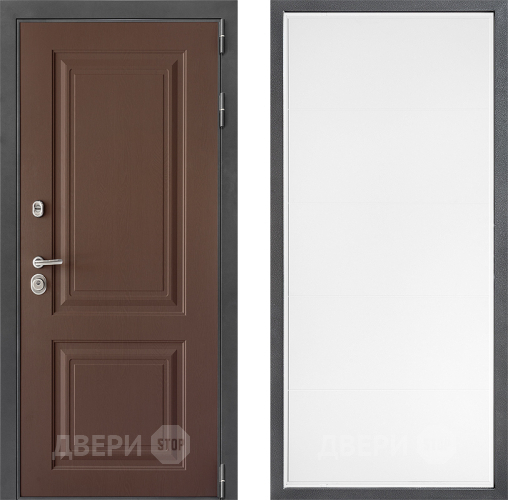 Входная металлическая Дверь Дверной континент ДК-3/729 ФЛ-649 Белый софт в Ивантеевке