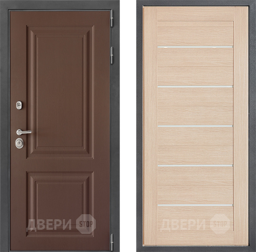 Дверь Дверной континент ДК-3/729 ФЛ-46 Капучино в Ивантеевке