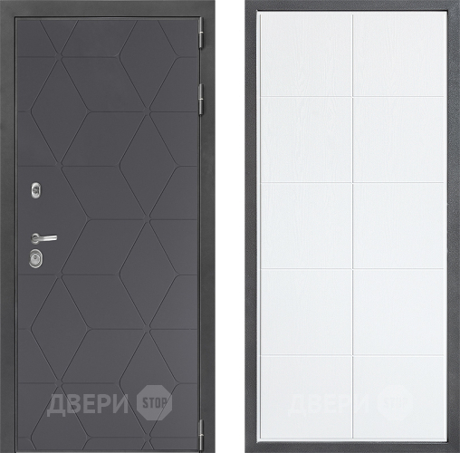 Входная металлическая Дверь Дверной континент ДК-3/744 ФЛ-Кватро Белое дерево в Ивантеевке