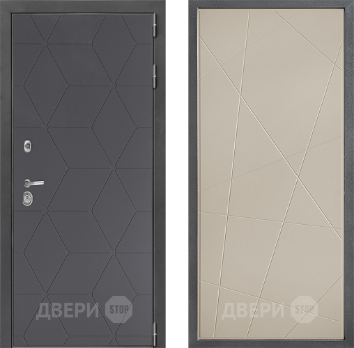 Входная металлическая Дверь Дверной континент ДК-3/744 ФЛ-655 Капучино в Ивантеевке