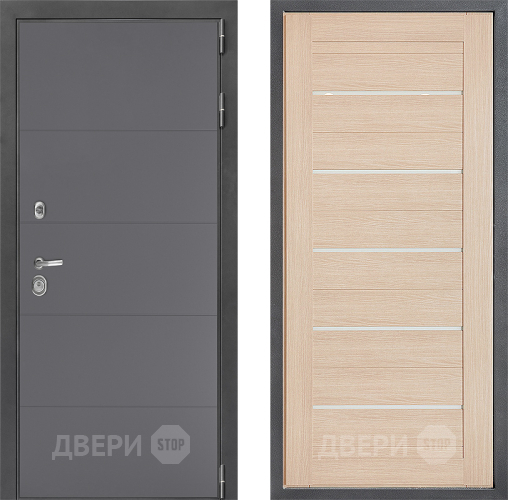 Входная металлическая Дверь Дверной континент ДК-3/649 ФЛ-46 Капучино в Ивантеевке