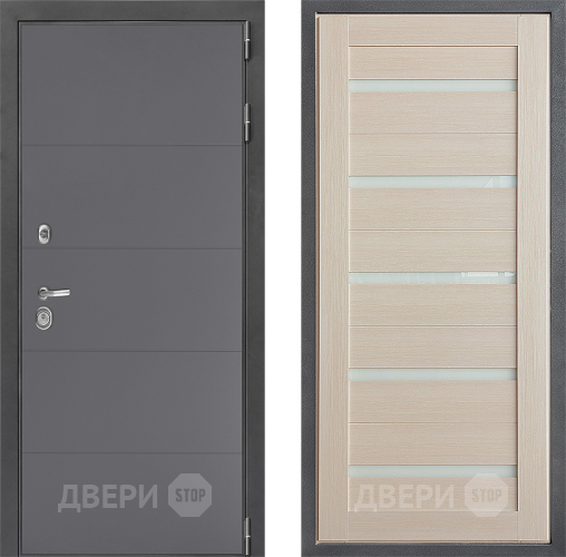 Входная металлическая Дверь Дверной континент ДК-3/649 ФЛ-47 Капучино в Ивантеевке