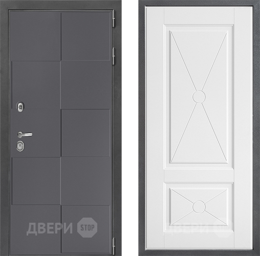 Входная металлическая Дверь Дверной континент ДК-3/606 ФЛ-617 Софт милк в Ивантеевке