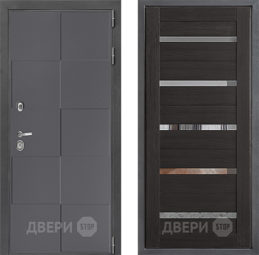 Входная металлическая Дверь Дверной континент ДК-3/606 ФЛ-47 Венге в Ивантеевке