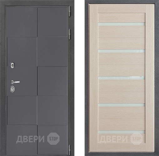Входная металлическая Дверь Дверной континент ДК-3/606 ФЛ-47 Капучино в Ивантеевке