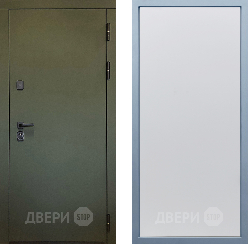 Входная металлическая Дверь Дива МД-61 Н-1 Белый в Ивантеевке