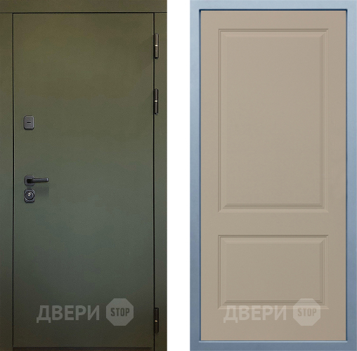 Входная металлическая Дверь Дива МД-61 Д-7 Шампань в Ивантеевке