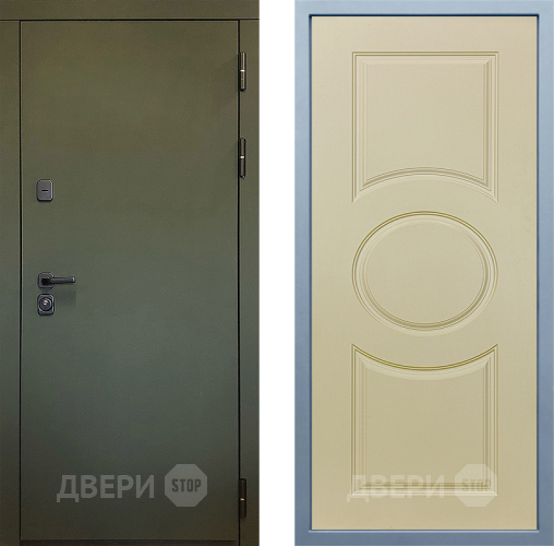 Входная металлическая Дверь Дива МД-61 Д-8 Шампань в Ивантеевке