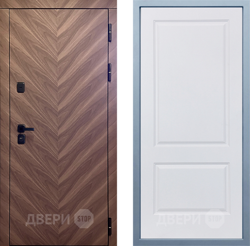 Входная металлическая Дверь Дива МД-98 Д-7 Белый в Ивантеевке