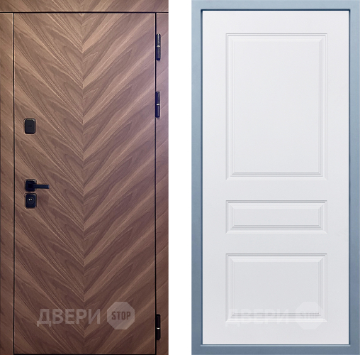 Входная металлическая Дверь Дива МД-98 Д-13 Белый в Ивантеевке