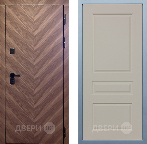Входная металлическая Дверь Дива МД-98 Д-13 Шампань в Ивантеевке