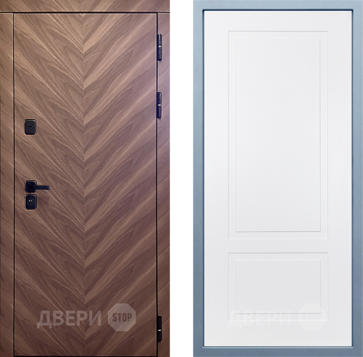 Входная металлическая Дверь Дива МД-98 Н-7 Белый в Ивантеевке