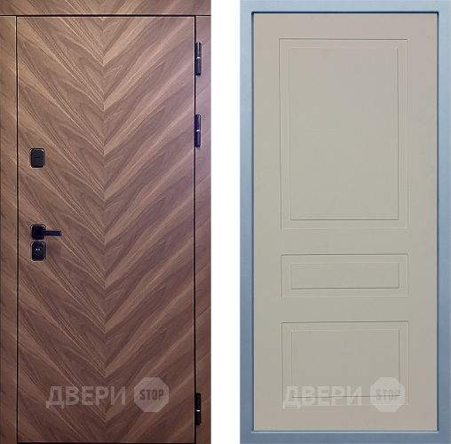 Входная металлическая Дверь Дива МД-98 Н-7 Шампань в Ивантеевке