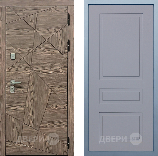 Входная металлическая Дверь Дива МД-97/2 Н-13 Силк Маус в Ивантеевке