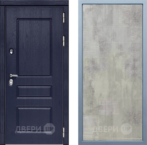 Входная металлическая Дверь Дива МД-45 Д-4 Бетон темный в Ивантеевке