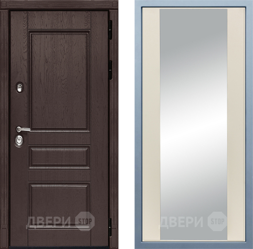 Дверь Дива МД-90 Д-15 Зеркало Шампань в Ивантеевке