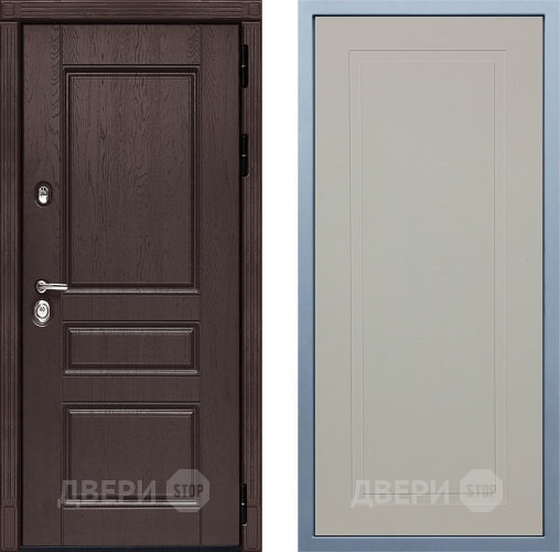 Входная металлическая Дверь Дива МД-90 Н-10 Шампань в Ивантеевке