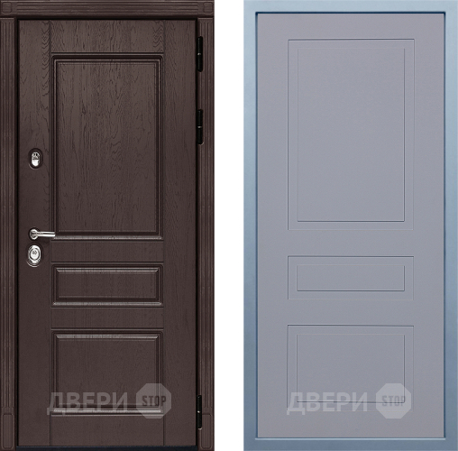 Входная металлическая Дверь Дива МД-90 Н-13 Силк Маус в Ивантеевке