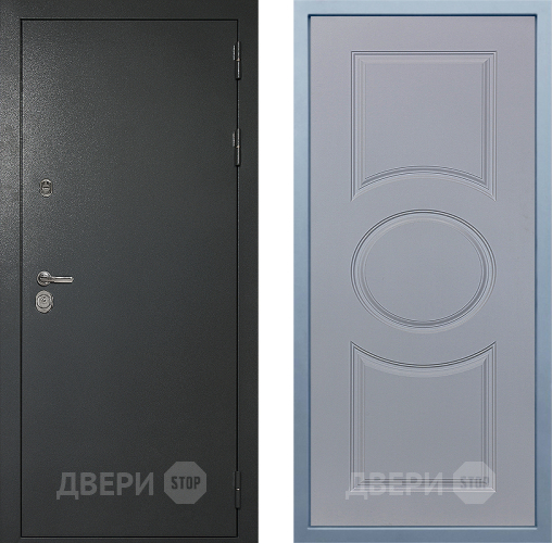 Входная металлическая Дверь Дива МД-40 Титан Д-8 Силк Маус в Ивантеевке