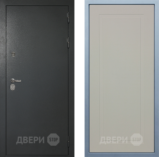 Входная металлическая Дверь Дива МД-40 Титан Н-10 Шампань в Ивантеевке