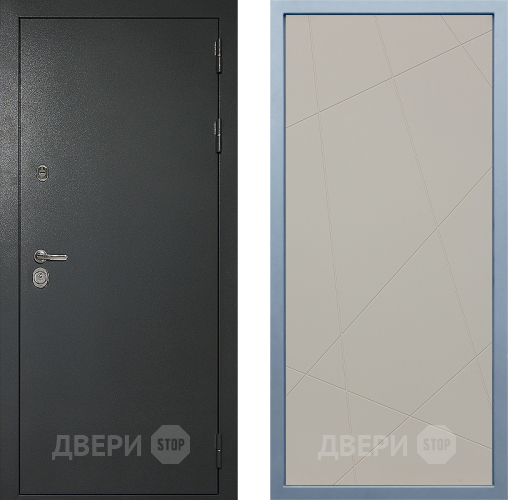 Входная металлическая Дверь Дива МД-40 Титан Д-11 Шампань в Ивантеевке