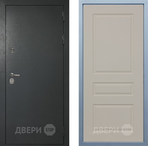 Входная металлическая Дверь Дива МД-40 Титан Д-13 Шампань в Ивантеевке