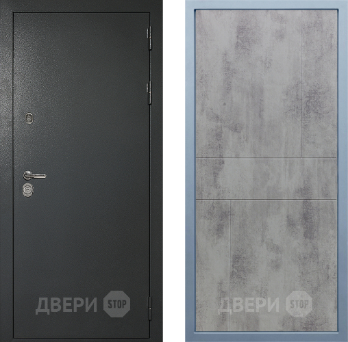 Дверь Дива МД-40 Титан М-1 Бетон темный в Ивантеевке