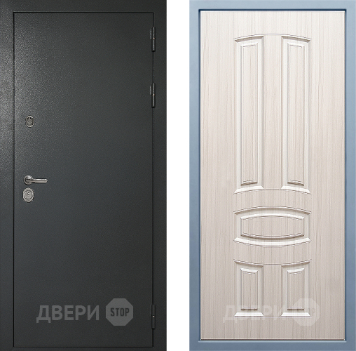Входная металлическая Дверь Дива МД-40 Титан М-3 Сандал белый в Ивантеевке
