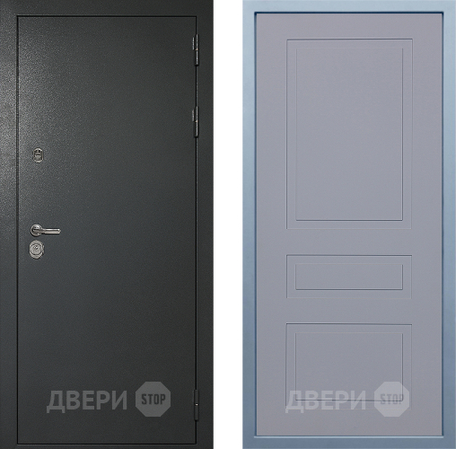 Входная металлическая Дверь Дива МД-40 Титан Н-13 Силк Маус в Ивантеевке