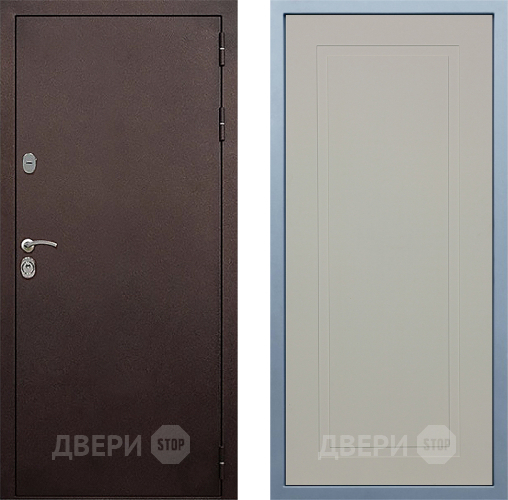 Входная металлическая Дверь Дива МД-40 Медь Н-10 Шампань в Ивантеевке
