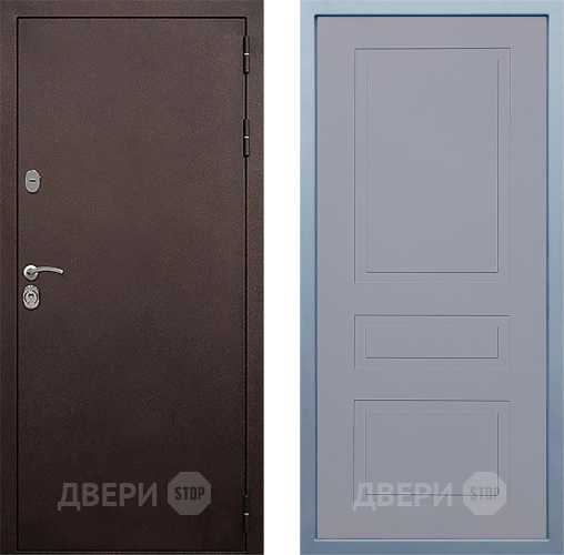 Входная металлическая Дверь Дива МД-40 Медь Н-13 Силк Маус в Ивантеевке