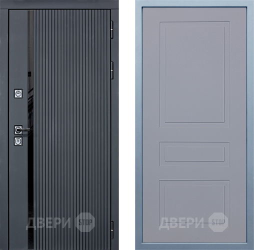 Входная металлическая Дверь Дива МХ-46 STR Н-13 Силк Маус в Ивантеевке