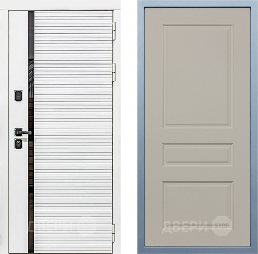 Дверь Дива МХ-45 Белая STR Д-13 Шампань в Ивантеевке