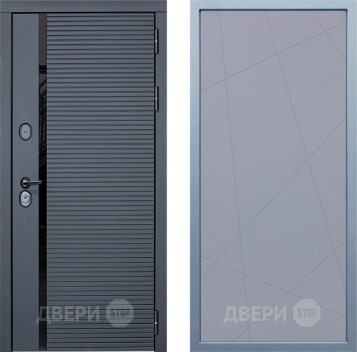 Входная металлическая Дверь Дива МХ-45 STR Д-11 Силк Маус в Ивантеевке