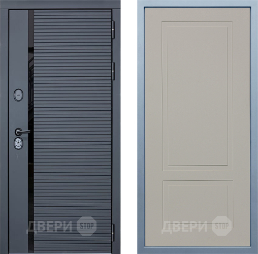 Входная металлическая Дверь Дива МХ-45 STR Н-7 Шампань в Ивантеевке
