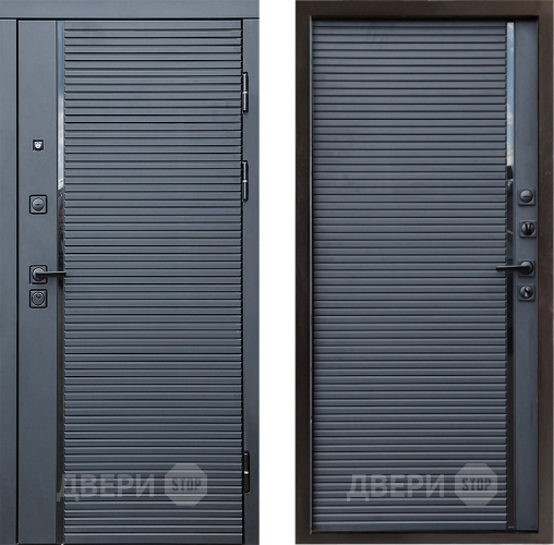 Входная металлическая Дверь Престиж Черная Линия Porte Черный кварц в Ивантеевке