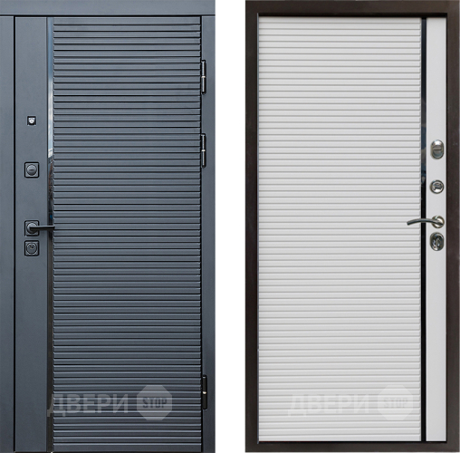 Входная металлическая Дверь Престиж Черная Линия Porte Белый в Ивантеевке