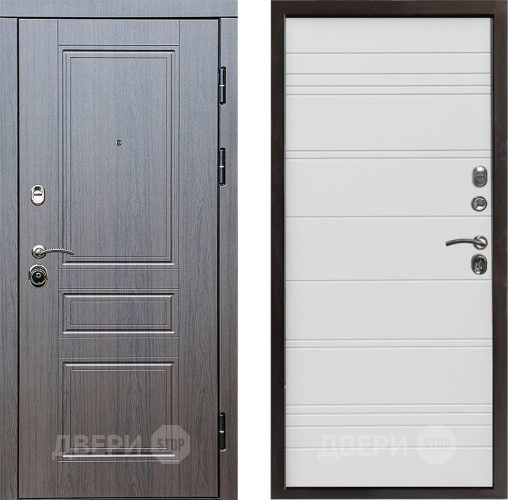 Дверь Престиж Классика Венге Line Белый в Ивантеевке