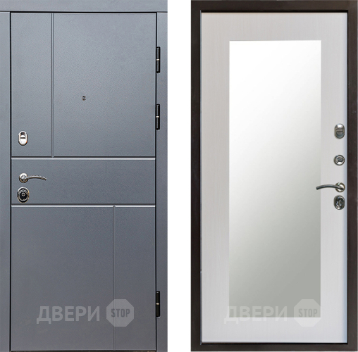 Дверь Престиж Горизонт Грэй Зеркло Пастораль Лиственница белая в Ивантеевке