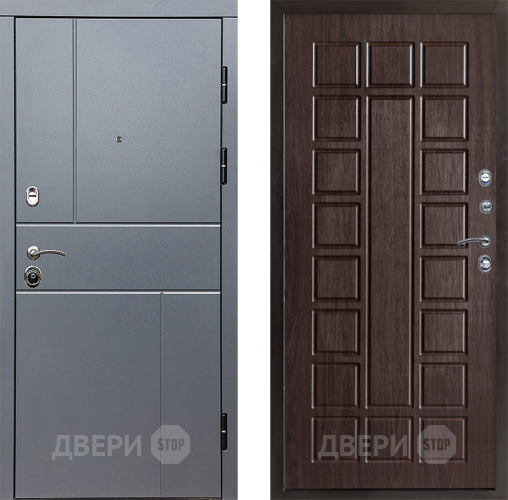 Входная металлическая Дверь Престиж Горизонт Грэй Престиж Венге в Ивантеевке