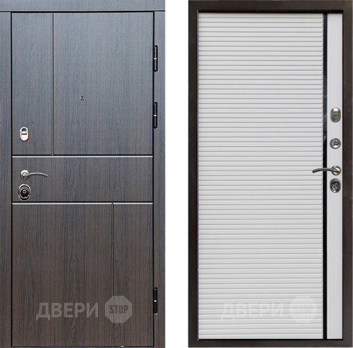 Входная металлическая Дверь Престиж Горизонт Венге Porte Белый в Ивантеевке