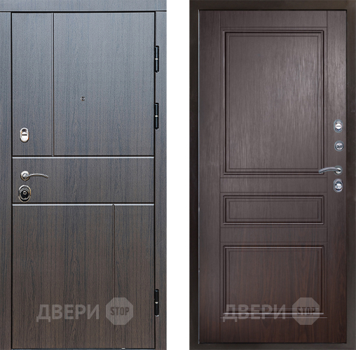 Входная металлическая Дверь Престиж Горизонт Венге Классика Венге в Ивантеевке