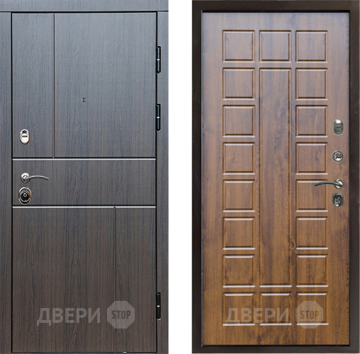 Входная металлическая Дверь Престиж Горизонт Венге Престиж Дуб в Ивантеевке