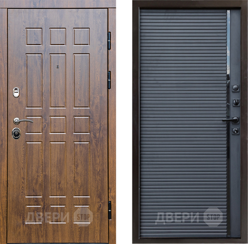 Входная металлическая Дверь Престиж Стандарт Porte Черный кварц в Ивантеевке